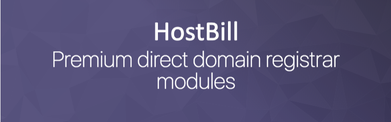 Premium domain registrar modules for HostBill