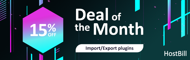 HostBill August Deal of the Month