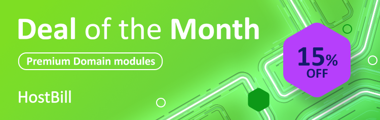 HostBill Deal of the Month