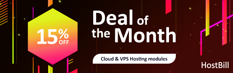 HostBill July Deal of the Month